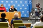 Nueve robots responderán a los periodistas en una conferencia de prensa