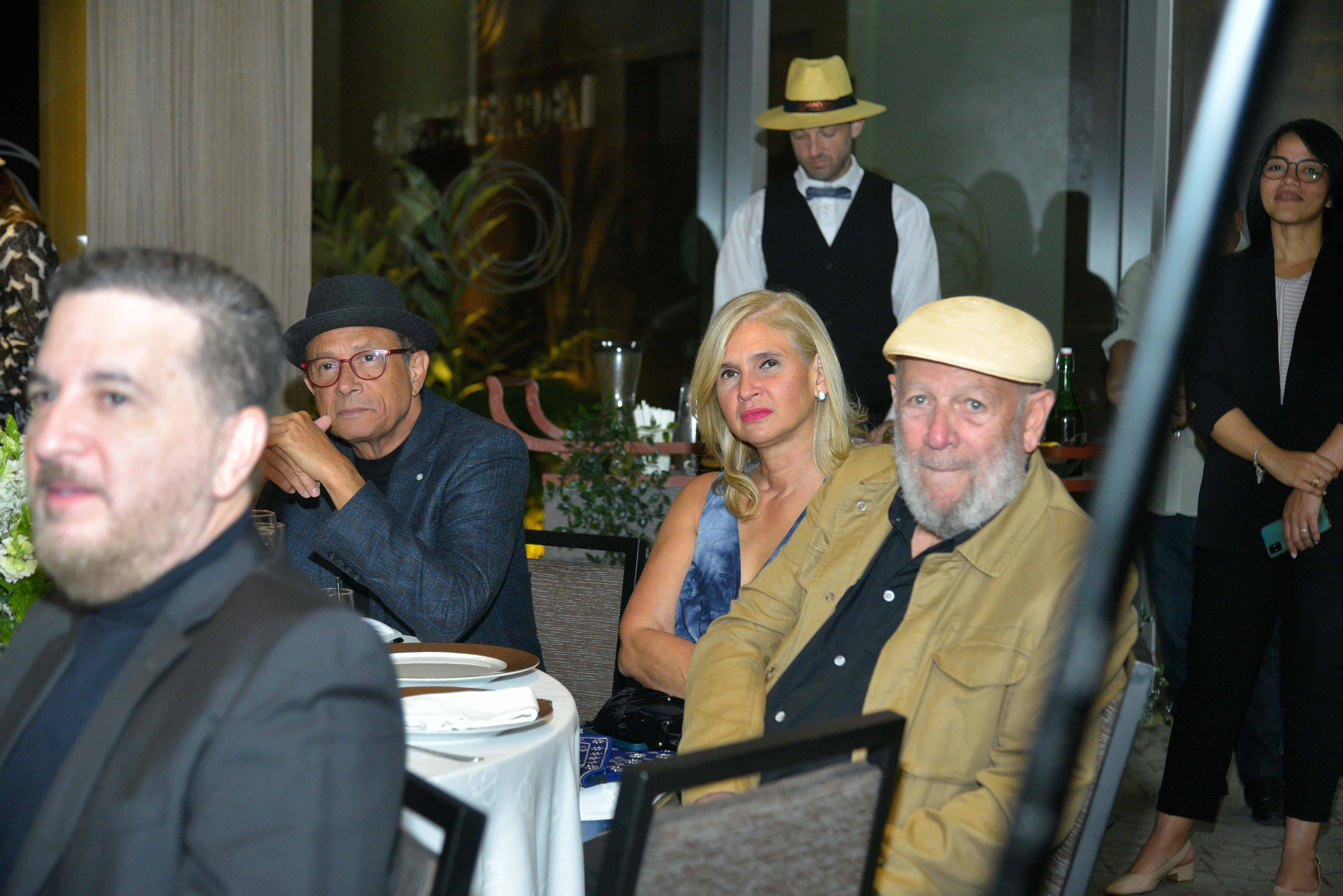 José Antonio Rodríguez, Monika Despradel y Freddy Ginebra, entre los invitados.