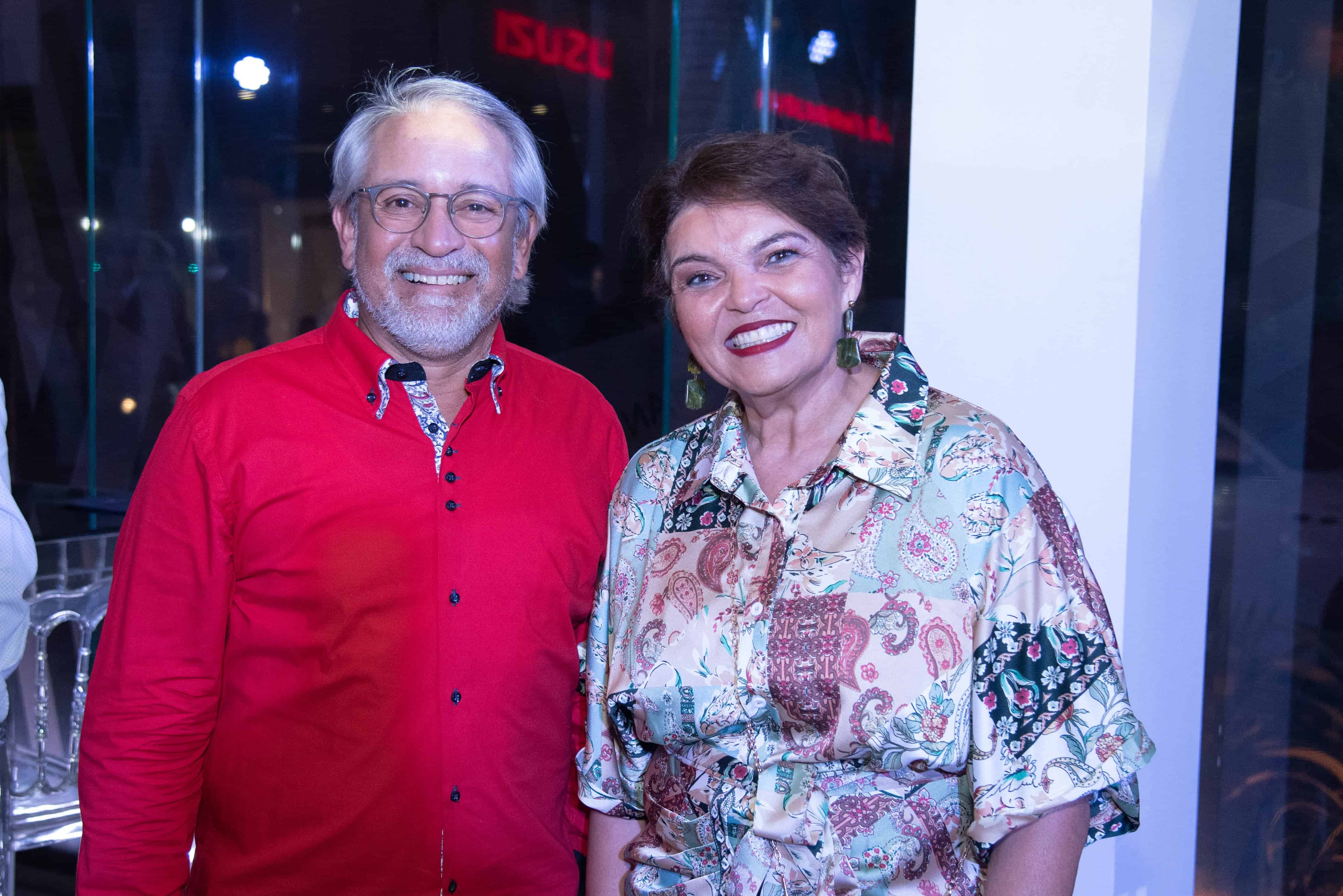 Félix Olivo e Iris González. 