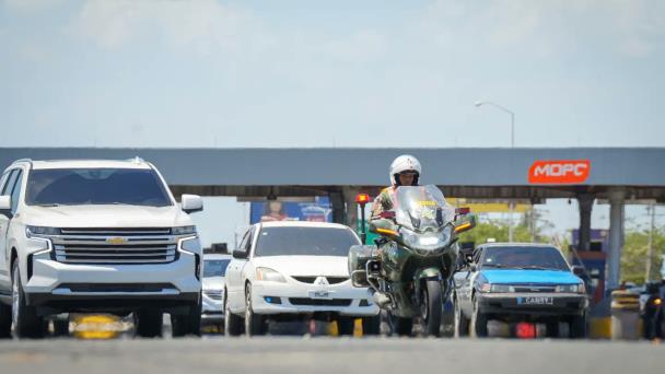 Peajes recaudaron más de RD$146 millones en la Semana Santa