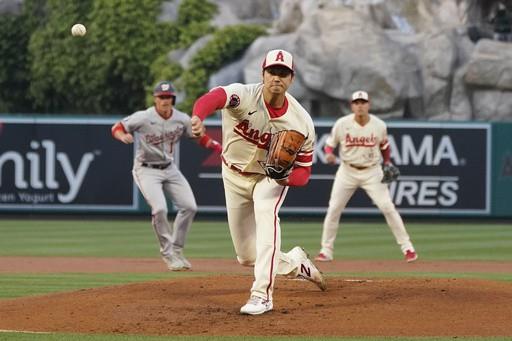 Ohtani lanza otra joya; Angelinos vencen a Nacionales