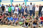 El Grillo, Horford y Gómez aseguran a jóvenes que deportes y estudio son puertas al éxito