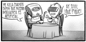 Caricatura de Noticiero Poteleche 15 abril 2023