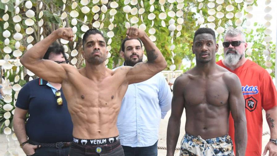 Sojo, Matos y García hacen el peso para cartelera de MMA