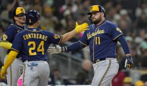 Tellez pega 2 jonrones y Yelich 1; Cerveceros logran victoria