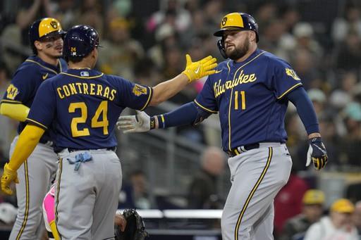 Tellez pega 2 jonrones y Yelich 1; Cerveceros logran victoria