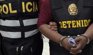 Detienen a tres policías por violación de una mujer en el sur de Perú