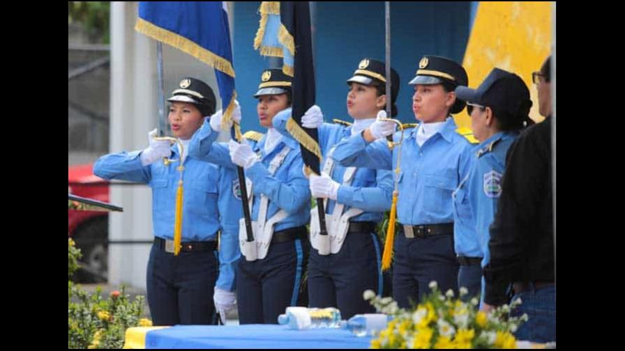 La Policía de Nicaragua nombra a seis mujeres en cargos de dirección