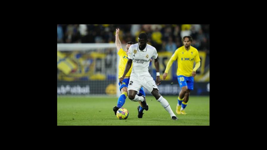 Rüdiger sufre insultos racistas en juego del Madrid en Cádiz Rüdiger sufre insultos racistas en juego del Madrid en Cádiz