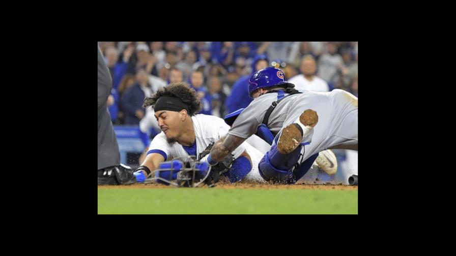 Con hit de Peralta, Dodgers superan a Cachorros