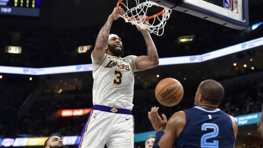Lakers se anotan el primer asalto y Morant se lesiona en Grizzlies