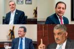 Los presidenciables de los cuatro partidos mayoritarios para el 2024