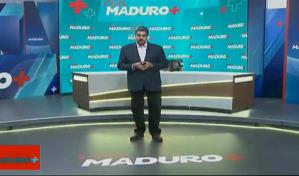 Maduro estrena programa en la TV estatal en año previo a elecciones presidenciales