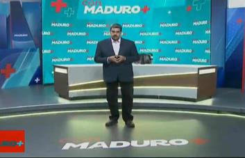 Maduro estrena programa en la TV estatal en año previo a elecciones presidenciales