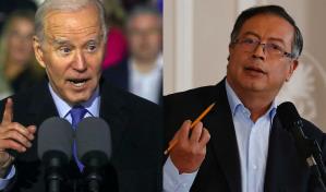 Petro pide a Biden hablar de democracia, libertad, paz y un futuro sin carbón