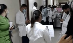 Médicos del hospital Gautier realizan piquete por precariedades en el centro de salud
