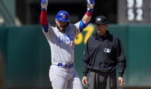 Cachorros vapulean a bullpen de Atléticos; barren serie