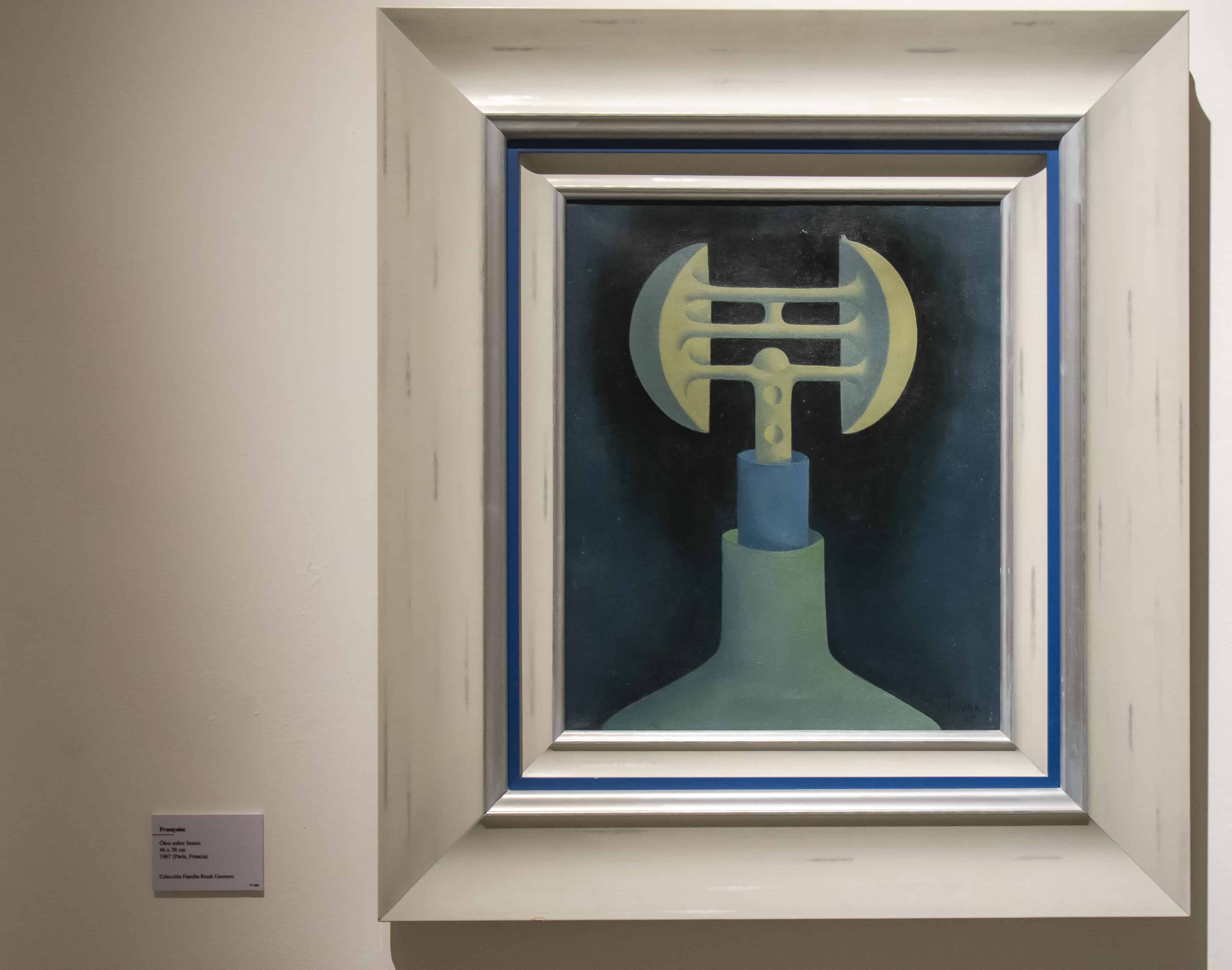 Obra “Françoise”, óleo sobre lienzo 46’ x 38’ (1967, París), pertenece a la colección de la familia Rizek Guerrero.