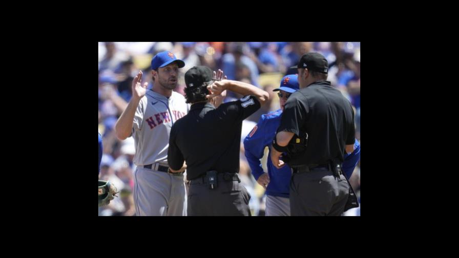 Suspenden 10 juegos a MAx Scherzer tras expulsión el miércoles Suspenden 10 juegos a MAx Scherzer tras expulsión el miércoles