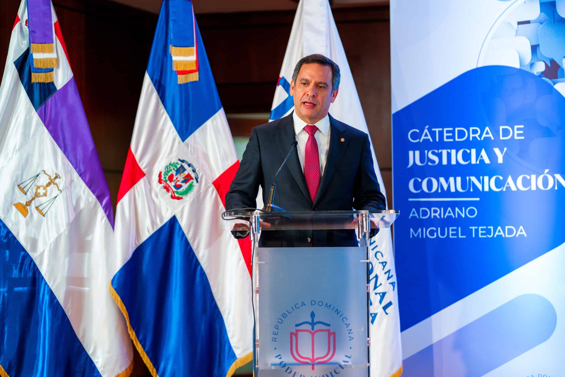El presidente de la Suprema Corte de Justicia, Luis Henry Molina. 