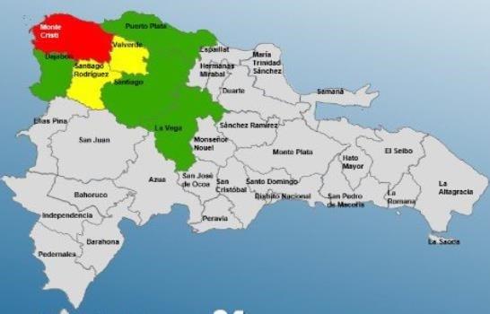 El COE emite alerta roja en la provincia Montecristi por vaguada