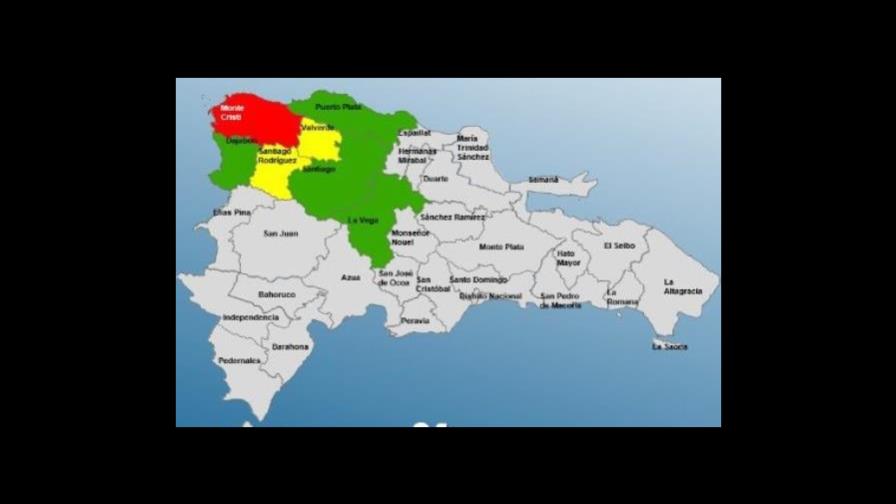 El COE emite alerta roja en la provincia Montecristi por vaguada