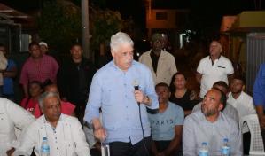 Miguel Vargas dice en Santiago que el pueblo tiene razones para protestar