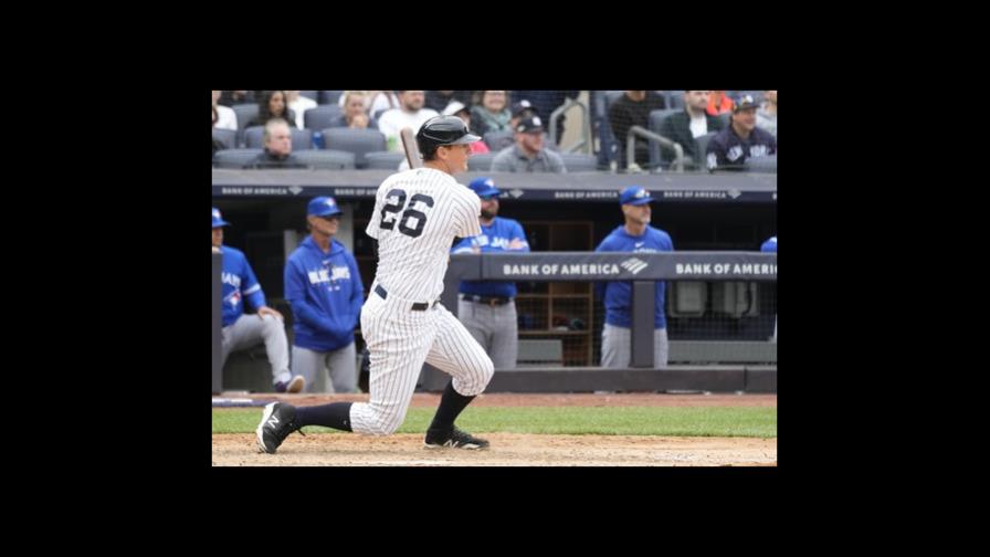 Yanquis superan Azulejos con sencillo de LaMahieu