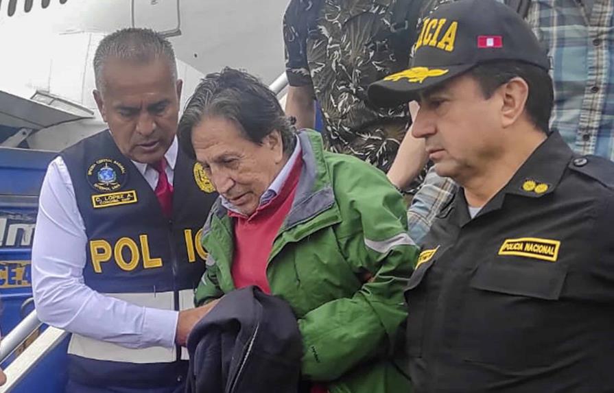 Toledo, extraditado por caso Odebrecht, es trasladado en helicóptero para audiencia en Lima