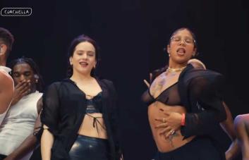 Tokischa actúa por segunda ocasión en Coachella, esta vez invitada por Rosalía