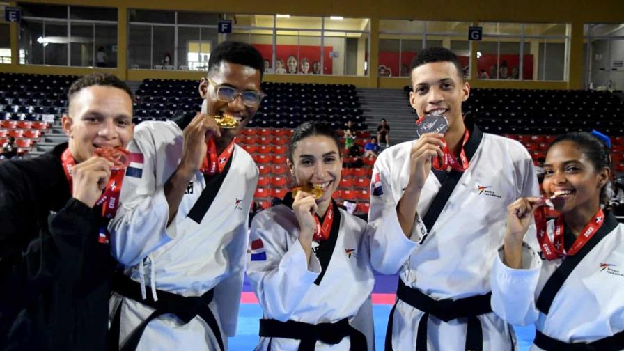 Yohan Sánchez y Ana Peña, oro en poomsae en Panamericano de Taekwondo