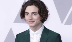 Actor Timoth&eacute;e Chalamet da un adelanto de Wonka y Dune 2 en la CinemaCon
