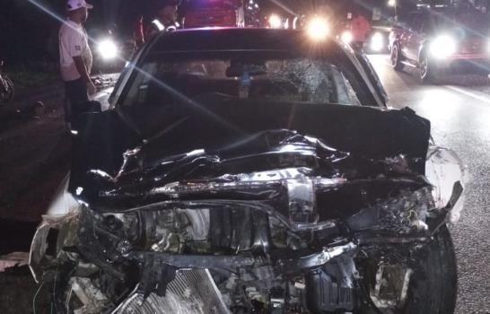 Hombre muere en accidente de tránsito en autopista Duarte; van casi 10 en abril
