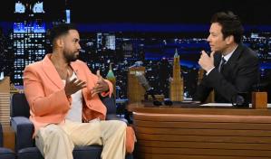 Video | Romeo Santos se presenta en show de Jimmy Fallon, canta bachata y habla de sus hijos