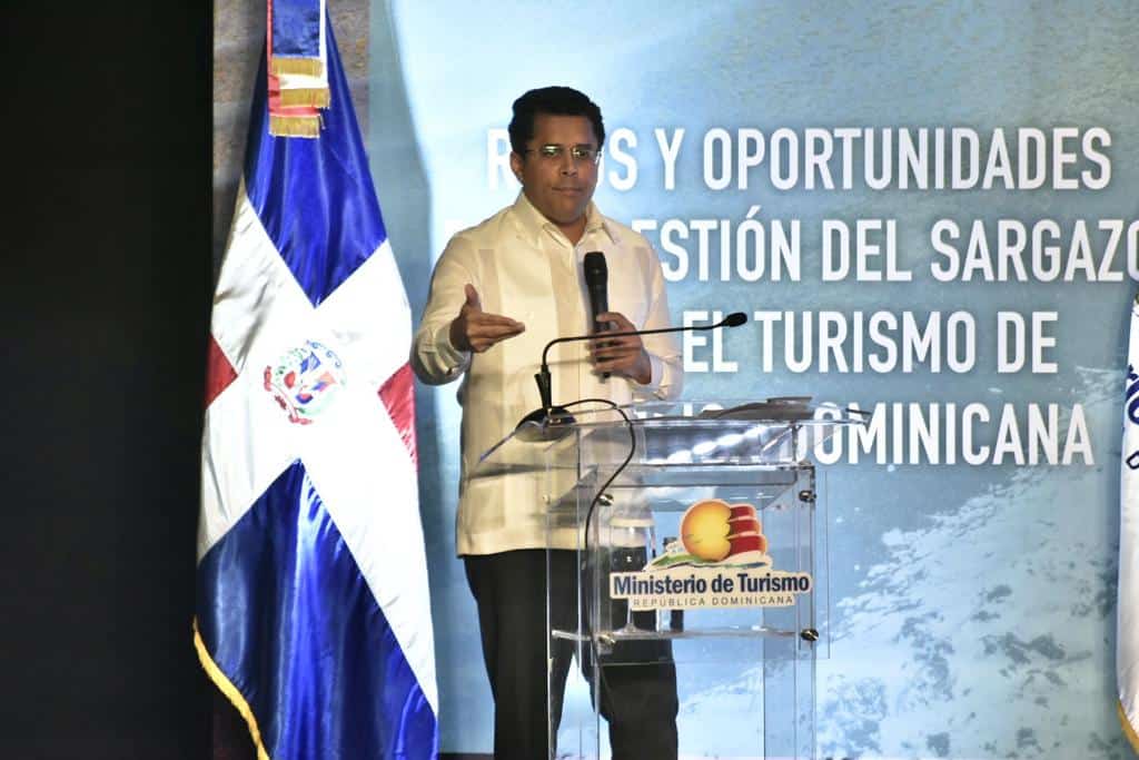 El ministro de Turismo, David Collado. 