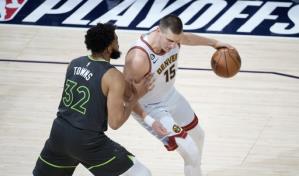 Nuggets eliminan a Karl Towns y a los Wolves