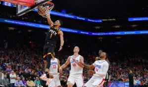 Booker guía a Suns a triunfo en primera ronda sobre Clippers
