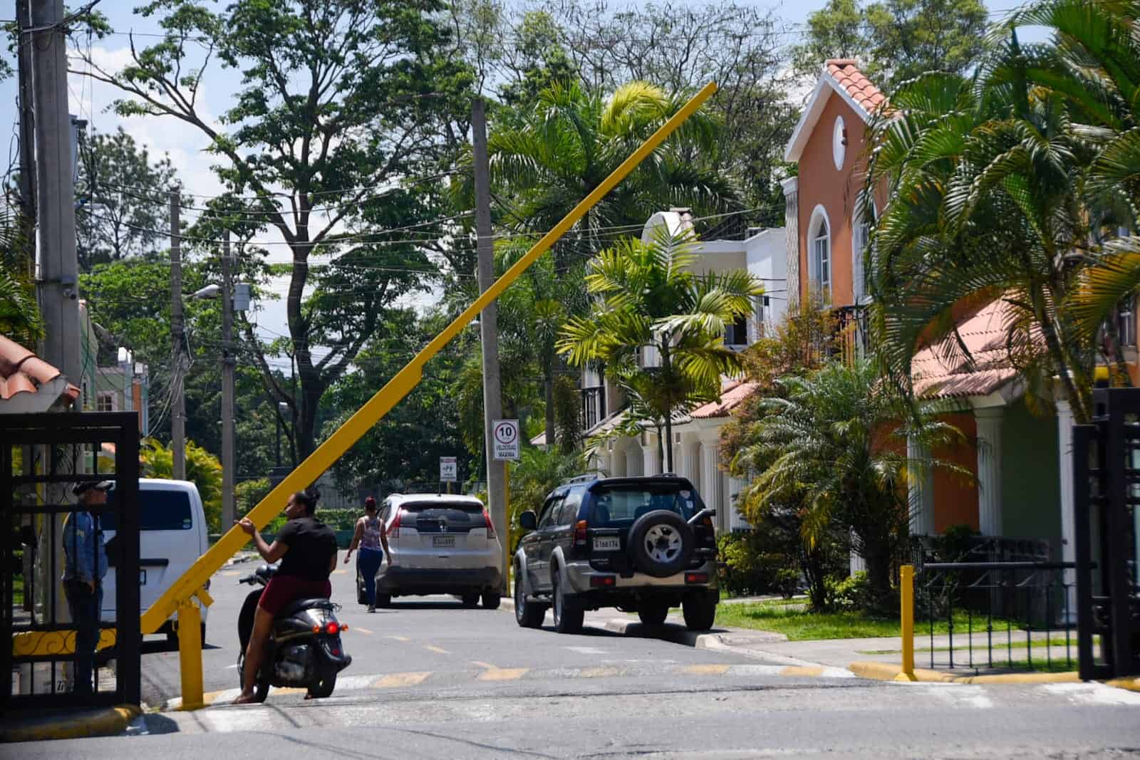 Residencial en el cual ocurrieron los hechos. 