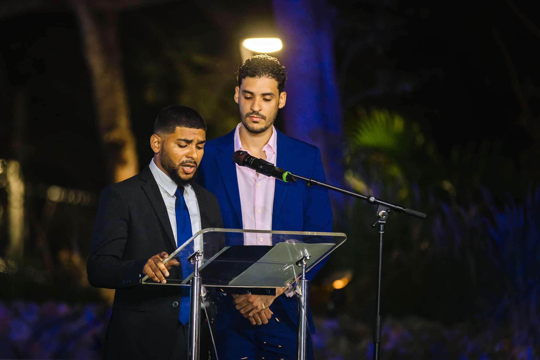 Brayan Domínguez y Ariel Rincón, Programa Cantantes Sinfonía.