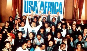 El día que los cantantes de We are the World hicieron sonrojar a Harry Belafonte