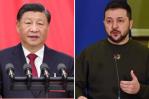 Presidente ucraniano y Xi Jinping discuten la paz en llamada telefónica