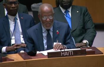 El canciller haitiano pide ante la ONU una intervención en su país