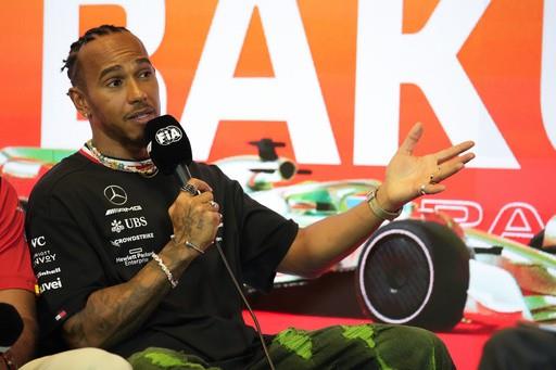 Con guiño de Hamilton, la F1 estrena nuevo sprint en Bakú