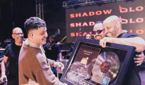 Shadow Blow recibe Disco de Oro por su canción “Mensaje Directo”