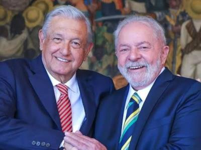 Presidentes López Obrador y Lula se reunirán