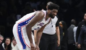 Embiid en duda para el juego 1 de semifinales ante Celtics