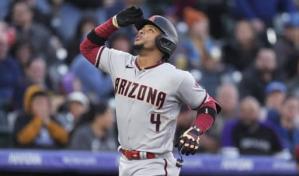 Marte aporta jonrón; Diamondbacks aplastan a Rockies