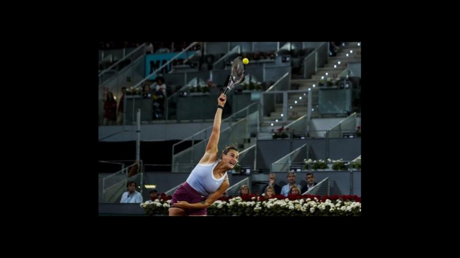 Sabalenka sufre ante Osorio para avanzar en Madrid Sabalenka sufre ante Osorio para avanzar en Madrid