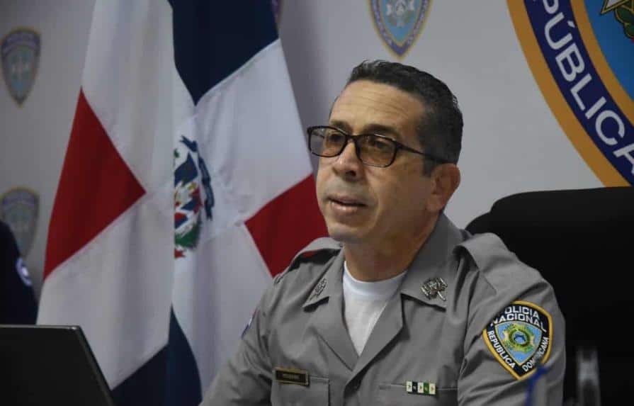 Coronel Diego Pesqueira, vocero de la Policía