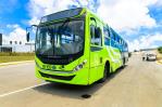 Autobuses de la OMSA del sistema integrado de Los Alcarrrizos tienen otros colores Autobuses de la OMSA del sistema integrado de Los Alcarrrizos tienen otros colores